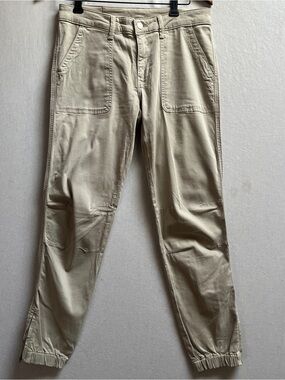 Mavi Ivy Mid Rise Slim Cargo Pants Size 30 Cotton Stretch Twill